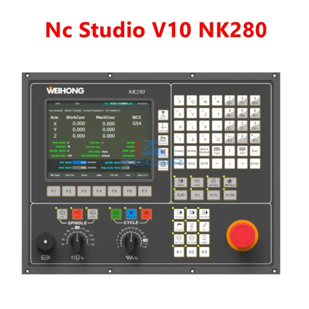 WEIHONG NC studio NK260 NK280 NK280B программное обеспечение V10 3 4 5 осевая интегрированная