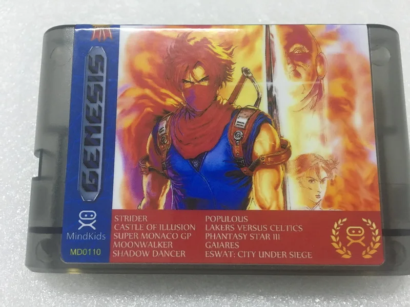 Игровой Картридж 10 в 1 16 бит игровая карта MD для S-e-g-a Mega Drive генетис может сохранять