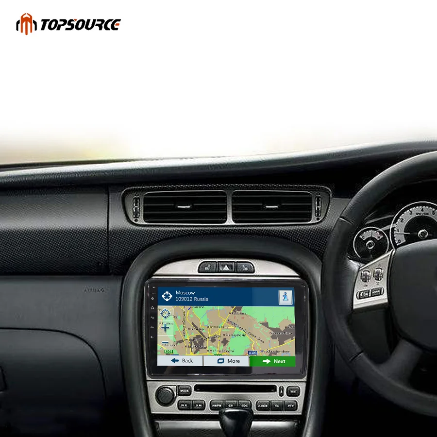 Topsource Автомобильный мультимедийный плеер Android 6 0 двойной Din 10 1 &quotАвтомобильный