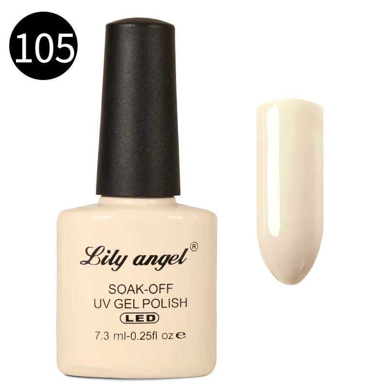 Lily angel новейший 7,3 мл Гель-лак для ногтей замачиваемый стемпинг ногтей Покрытие Художественный лак конфеты сладкий стиль 110 цветов - Цвет: 105