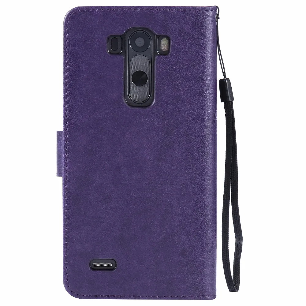 ARYIKUM PU кожаный чехол Capinha для LG G3 D855 D850 откидная подставка Магнитный чехол-кошелек