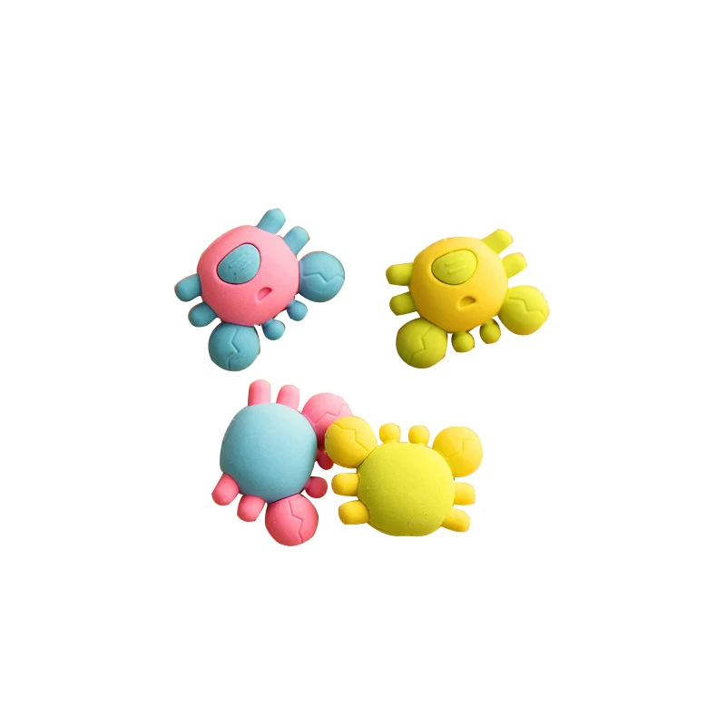 5 шт. случайные цвета Детские канцелярские принадлежности креативный краб