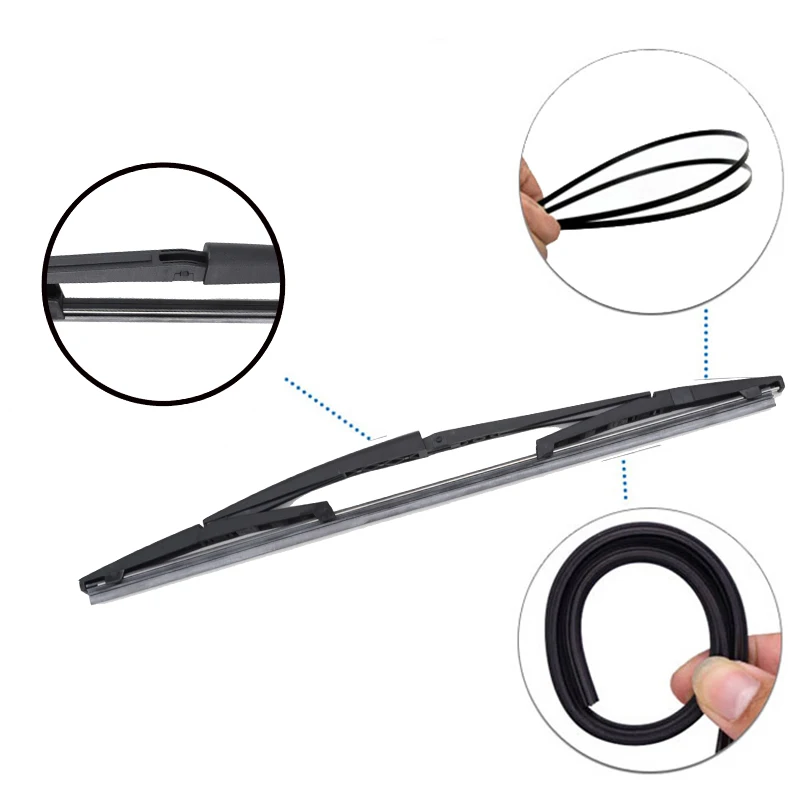 Erick's Wiper 1" комплект заднего стеклоочистителя и рычага для Fiat Punto 188 1999-2005 лобовое стекло ветровое стекло заднего стекла