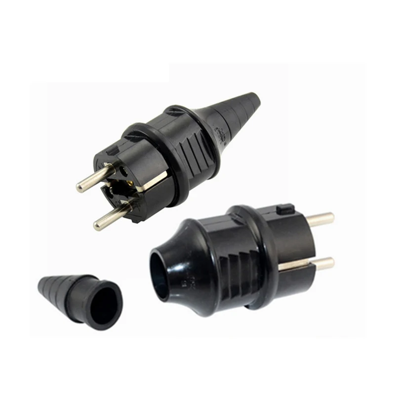 5 шт. Европейский 2Pin Elcectrical AC 250В 16А ЕС Германия шнур кабель онлайн разъем питания