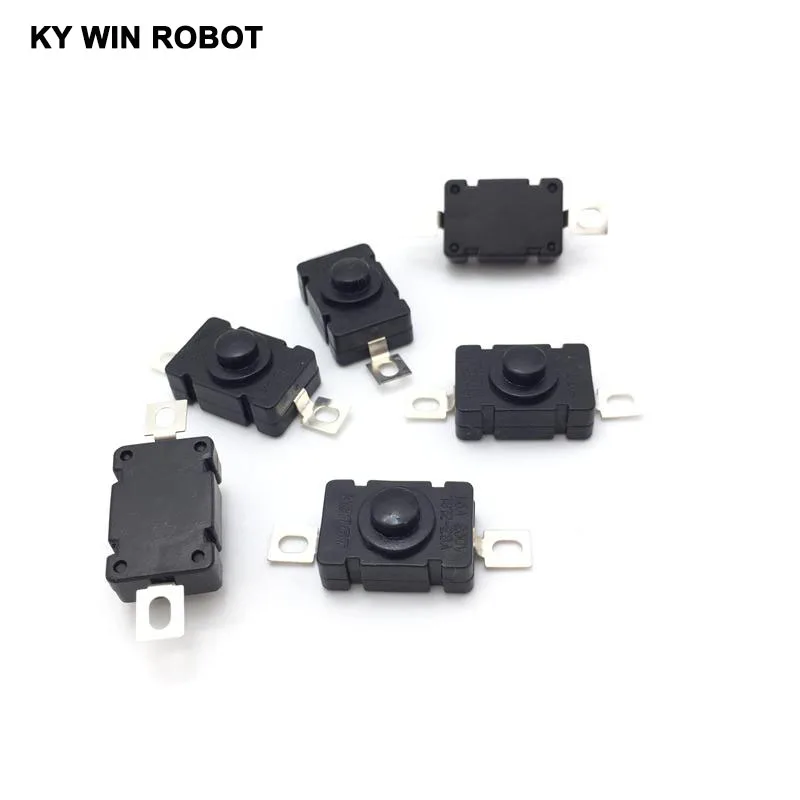 20pcs KAN-28 1.5A250V Flashlight Switches Self Locking SMD Type 18 x 12mm Push Button | Обустройство дома