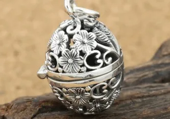 925 sterling silver jewelry thai pendant flower for women | Украшения и аксессуары