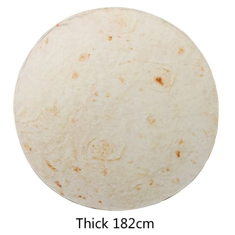 A Round 182cm Серия Burritos, чехол для кондиционера, одеяло с цветочным принтом, плюшевое одеяло из шерпы, семейное одеяло для детей, Прямая поставка - Цвет: A Round 182cm