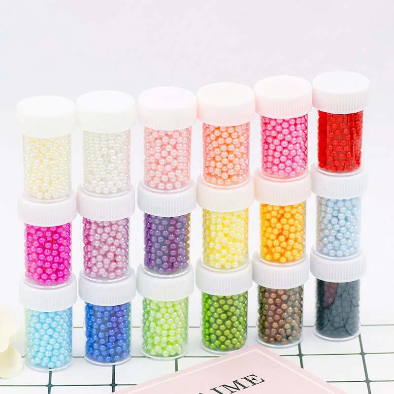 

Fishbowl Beads Slime Supplies DIY Glitter Pearls Slime Filler Fluffy Decoration Gradient Slime Accessories additives for slimes