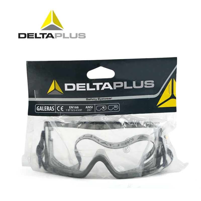 DELTAPLUS защитные очки анти-ударные анти-химические брызги защитные очки лаборатория труда защита глаз езда Анти-туман
