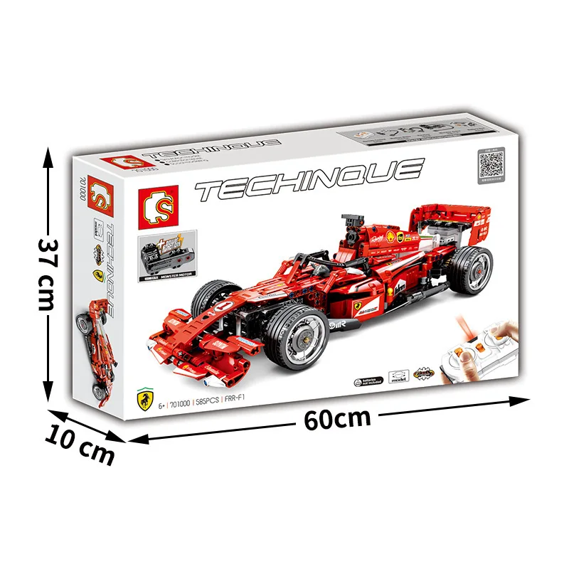 FRR F1 Formula 701000 серия &quotтехника и технологии&quot Детские сборные строительные блоки