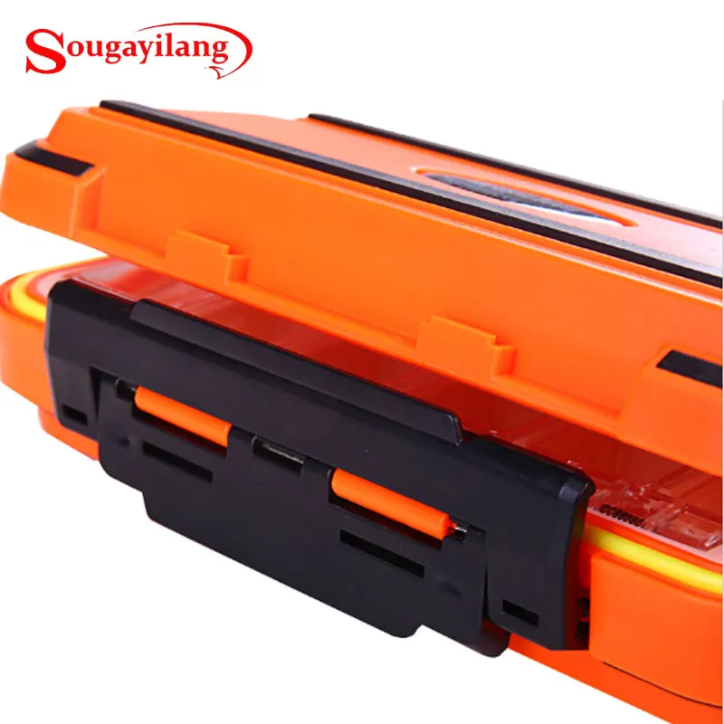 Fishing Tackle Box Lures Swivel Lines Beads Plastic Portable Waterproof Case 16.5*9.5*4.5cm | Спорт и развлечения