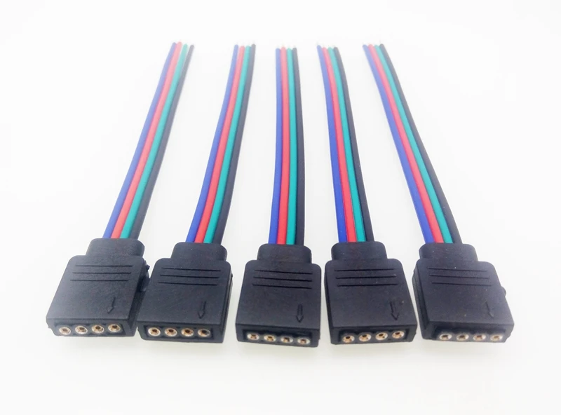 4Pin/RGB 5Pin/RGBW RGBWW разъемы для RGB/RGBW/RGBWW светодиодные ленты