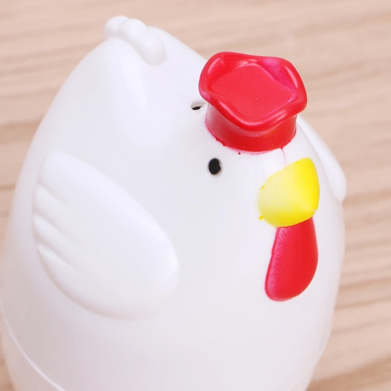 Home Chicken Shaped Microwave One Egg Boiler Cooker Kitchen Cooking Appliance