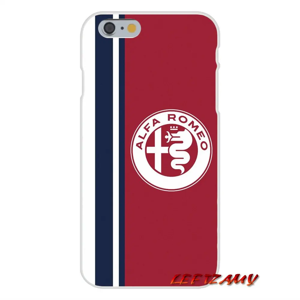 Мягкая прозрачная накладка с принтом Тачки Alfa Romeo логотипом для Xiaomi Redmi Note 6A MI8 Pro S2