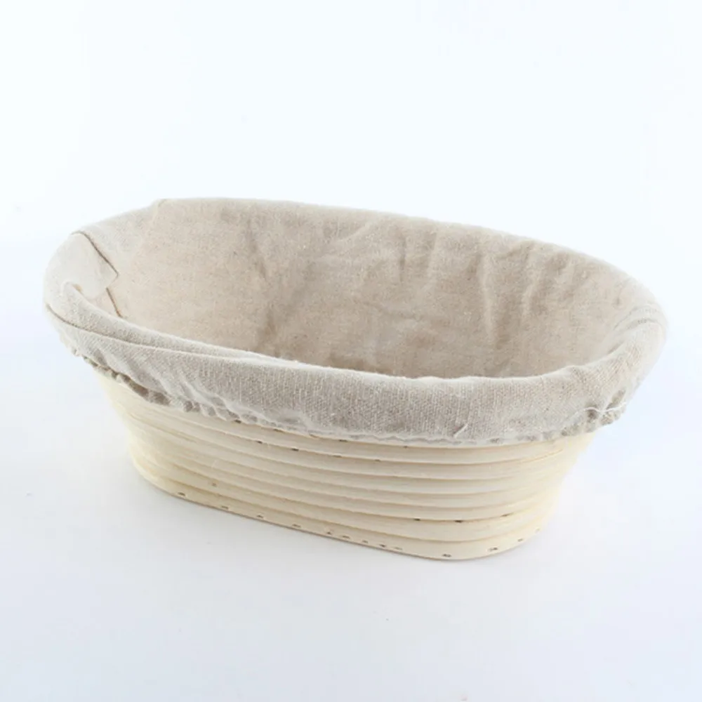 Забавный DIY прочный Banneton Brotform защита от хлеба, Овальная корзина из ротанга для выпечки, высокое качество