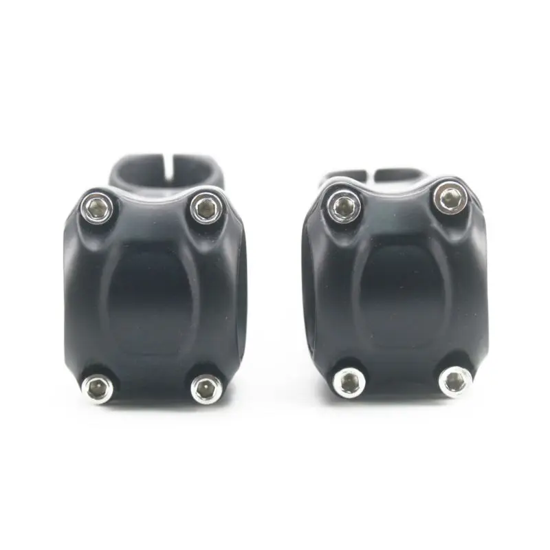 Нет логотипа стебли из углеродного волокна дорожные для велосипеда черные с