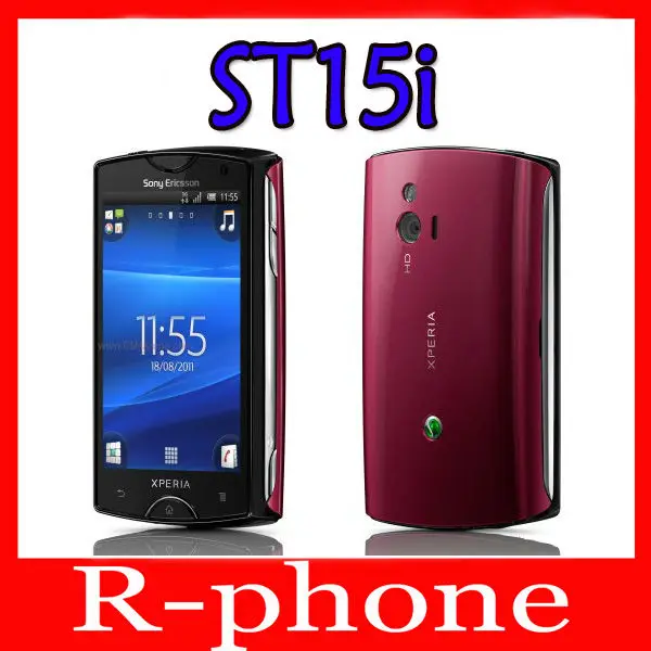 sony Ericsson Xperia mini St15i мобильный телефон Android смартфон 3g wifi A-GPS разблокированный сотовый телефон