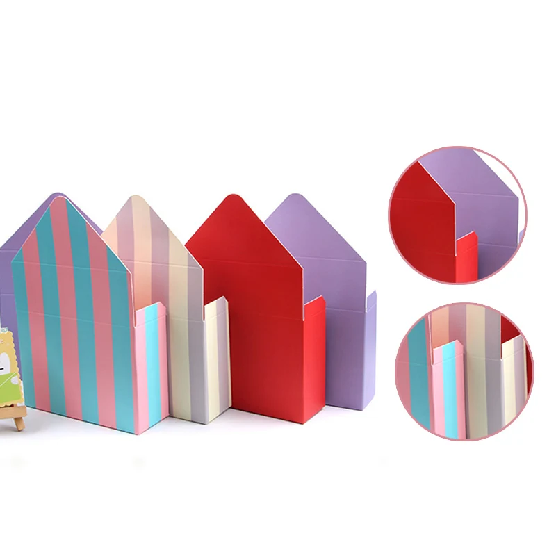 6 шт. Подарочная коробка с цветами конвертами креативная складная для свадебного