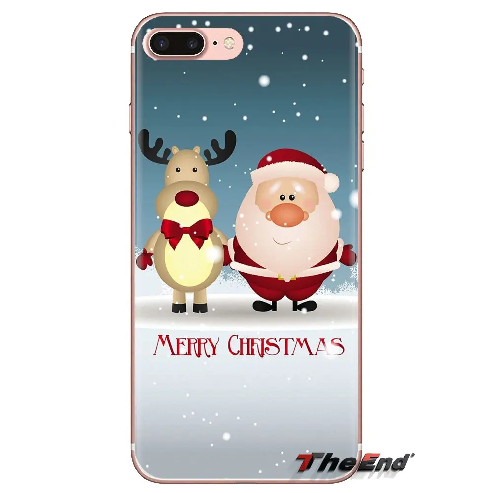 Hot Sale cute Merry Christmas snowman TPU Bag Case For Huawei Nova 2 3 2i 3i Y6 Y7 Y9 Prime Pro GR3 GR5 2017 2018 2019 Y5II Y6II |
