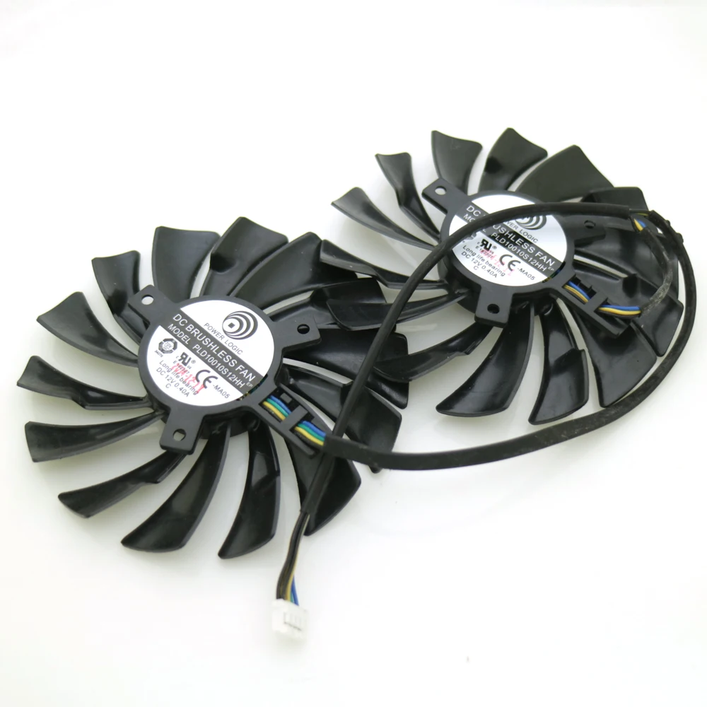 2 шт./лот PLD10010S12HH 12 В постоянного тока 0 40 а 95 мм VGA вентилятор 4 контакта для