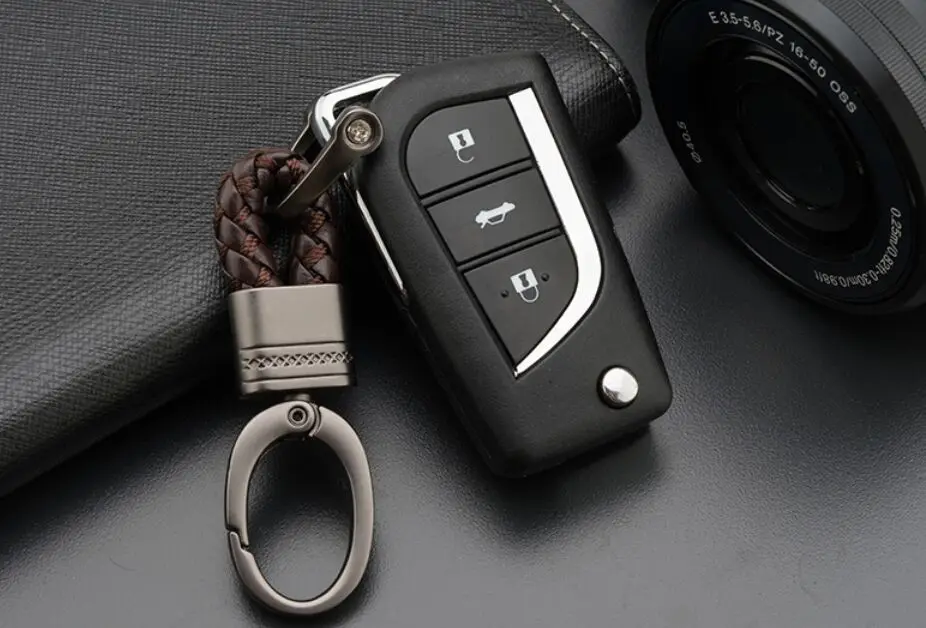 1X винтажный кожанный браслет брелок для ключей автомобиля для Mini Cooper R52 R53 R55 для Porsche Cayenne Macan автомобильные аксессуары