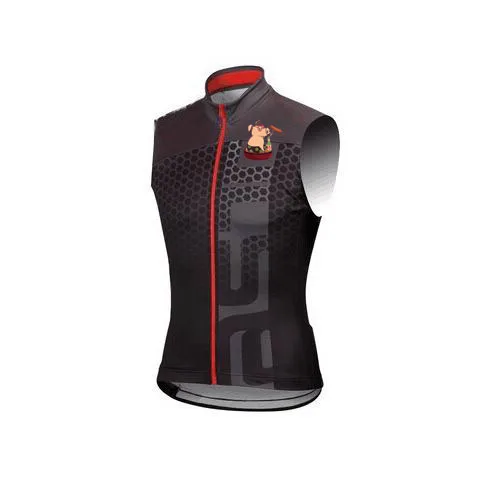 only vest Свинья милый дизайн ropa Джерси Майо для велоспорта ciclismo велосипедная одежда велосипедная рубашка велосипедная одежда гоночная одежда задние карманы - Цвет: only vest