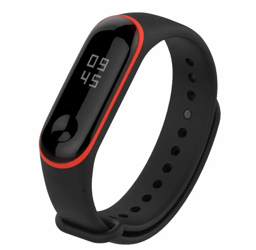 Xiaomi Mi ремешок, 3 браслета, ремешок, умные силиконовые браслеты, двойной ремень, 2 цвета, сменный ремешок для часов, спортивный ремешок, подарок, цветной