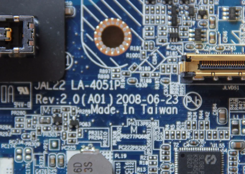 Материнская плата для ноутбука DELL Latitude E6500 материнская JAL22 с процессором GPU и DDR2