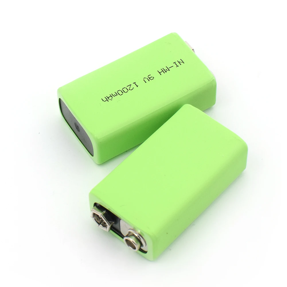 По низкой цене и с высоким качеством 9V 1200mAh аккумуляторная батарея для инструментов никель-металл-гидридных аккумуляторных батарей для игрушек дыма сигнализации
