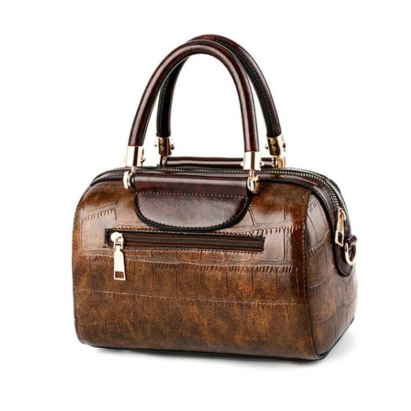 Сумка-тоут LANVERA женская с заклепками фирменная сумочка Бостонская вечерняя