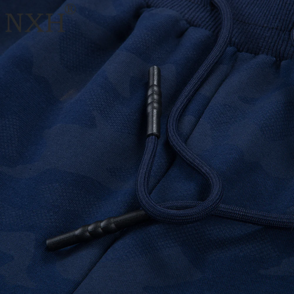 NXH камуфляж размера плюс 6XL 7XL 8XL спортивные штаны джоггеры длинные хлопковые