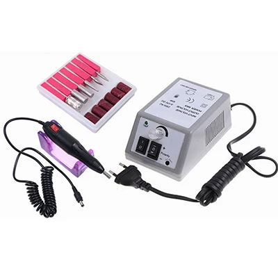 Set for Manicure Электрическое сверление ногтей, устройство для дизайна ногтей, устройство для маникюра, пилочка для ногтей, инструмент для педикюра, мельница для маникюра - Цвет: Set for Manicure