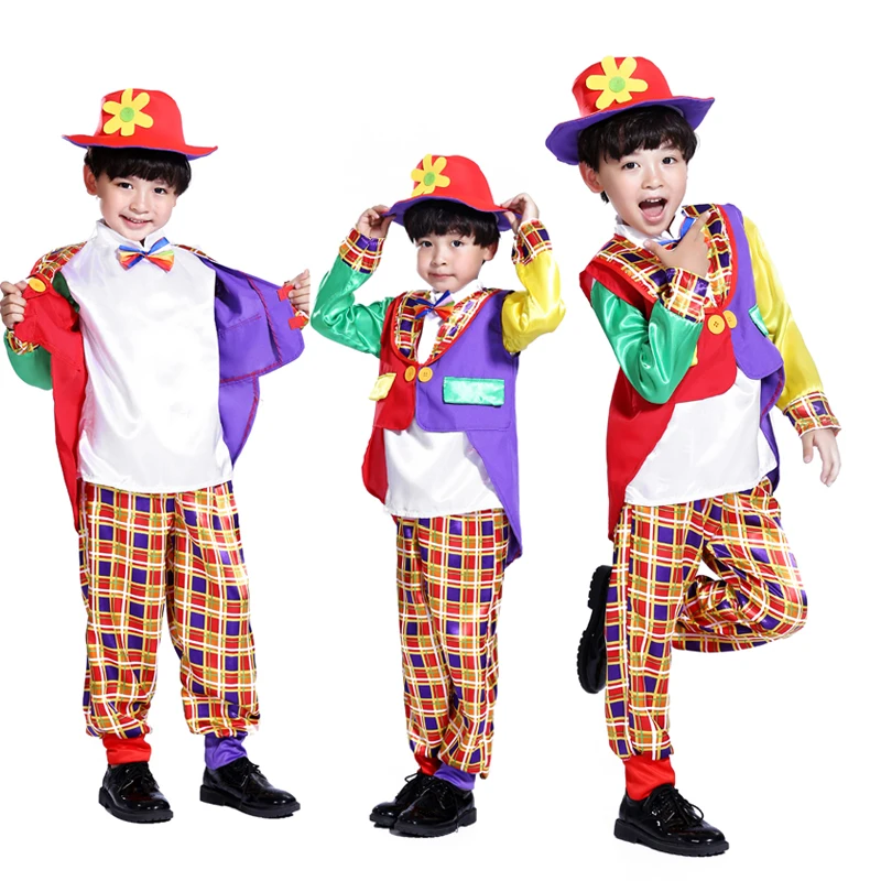 Новый детский костюм на Хэллоуин для маскарада косплея реквизит клоуна