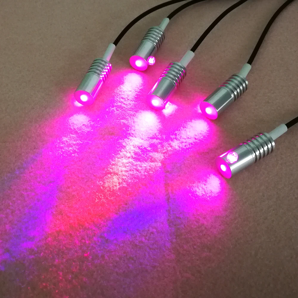 3 мм 9 м боковой светящийся кабель RGB DC 12 В Автомобильный декоративный светильник волоконно-оптический автомобиль с 4 шт. автомобильный интерьерный светильник с помощью контроллера APP