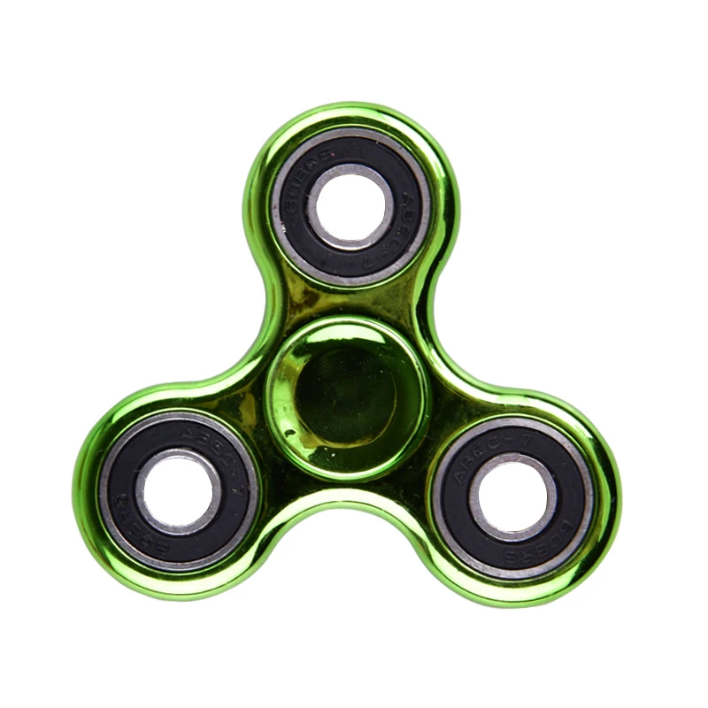 Новый палец блесны Непоседа стресс Куба Tri-Spinner фокус держать игрушки и СДВГ EDC