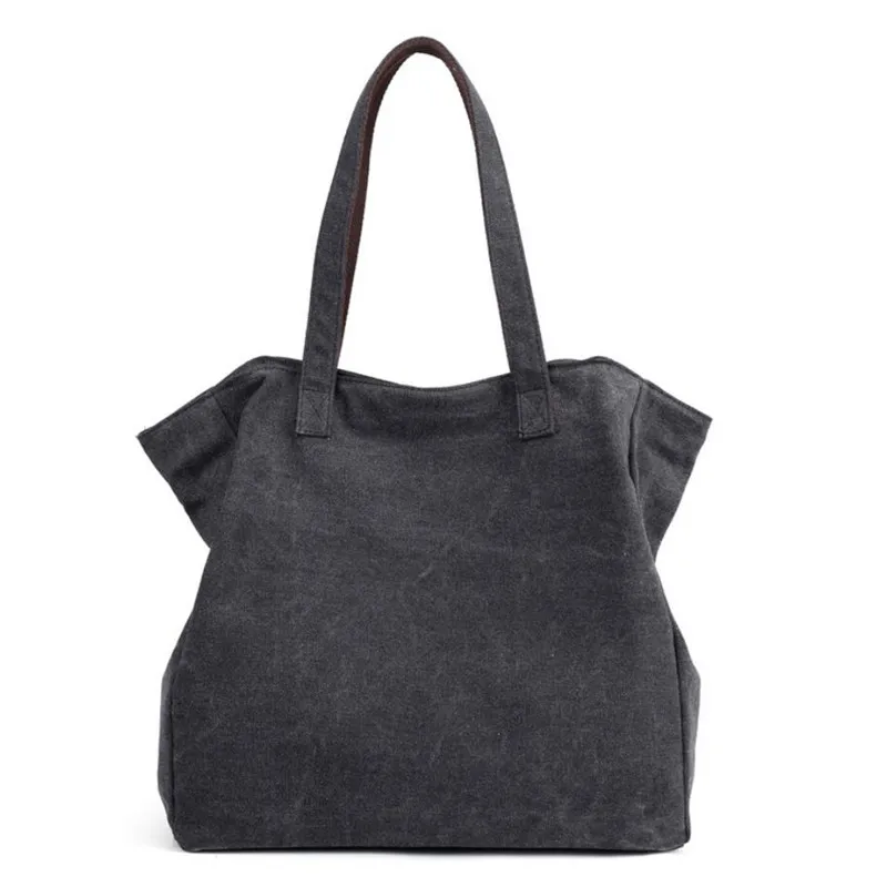 Новая классическая женская сумка YOOFISH повседневная Холщовая Сумка вместительная