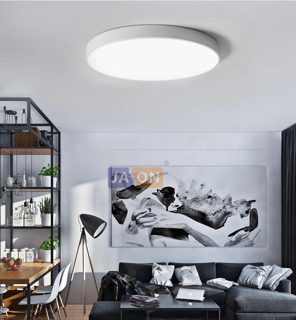 LED Современные Акриловые Сплава Круглые 5 см супер тонкий Светодиодные Лампы.Светодиодные Светильники.Люстры Потолочные.Светильники Потолочные Светильники.Светильник Потолочный Светильник Для Столовой,Фойе и Спальни