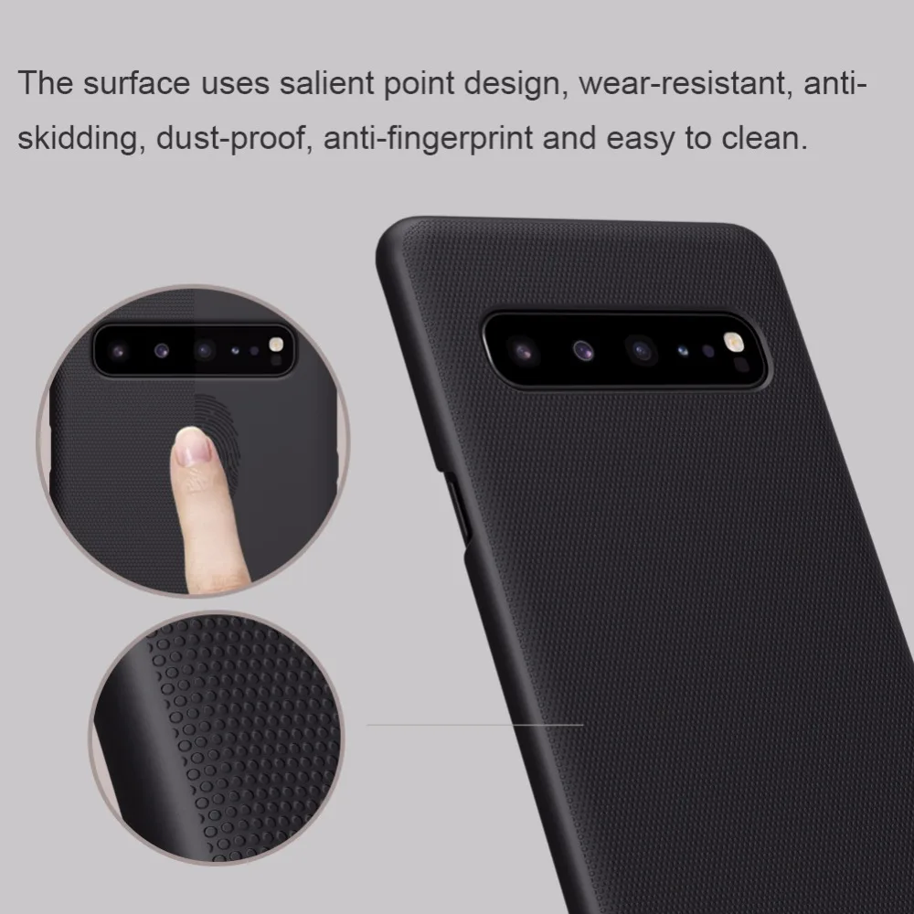 Чехол NILLKIN для samsung S10, 5G, версия 6,7 дюйма, суперматовый защитный жесткий чехол на заднюю панель для samsung S10 plus