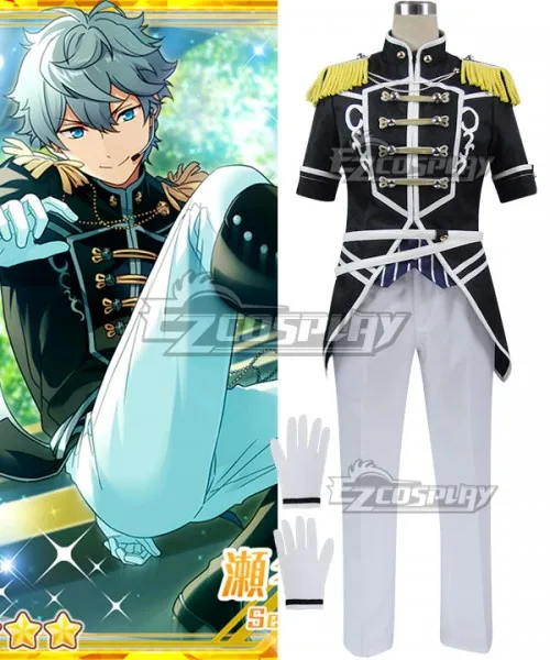 Судите по звездам! Черно белый костюм для косплея Изуми сена соревнований дуэли