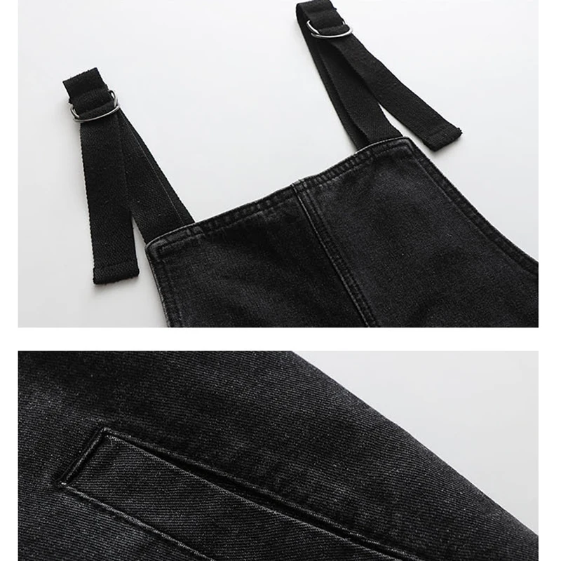 Женские джинсовые комбинезоны больших размеров весенние модные Свободные