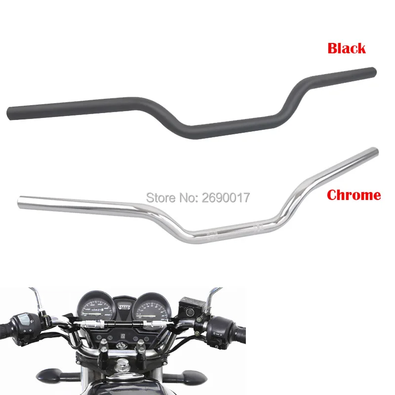 Универсальный Винтаж мотоцикл руль 22 мм подходит для CG125 WY125 CBT125 GN125 GS125 Handbar