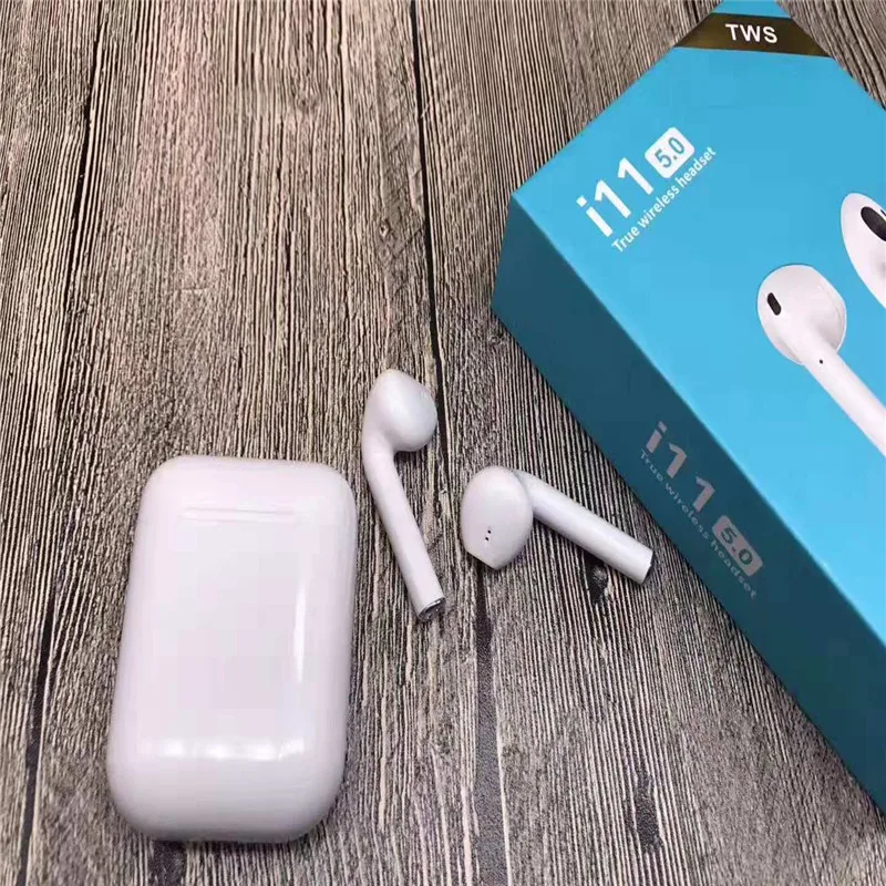 Высокое качество i11 Близнецы вызов Bluetooth наушники мини наушники гарнитура для Iphone X 8 7 Plus Android samsung sony наушники