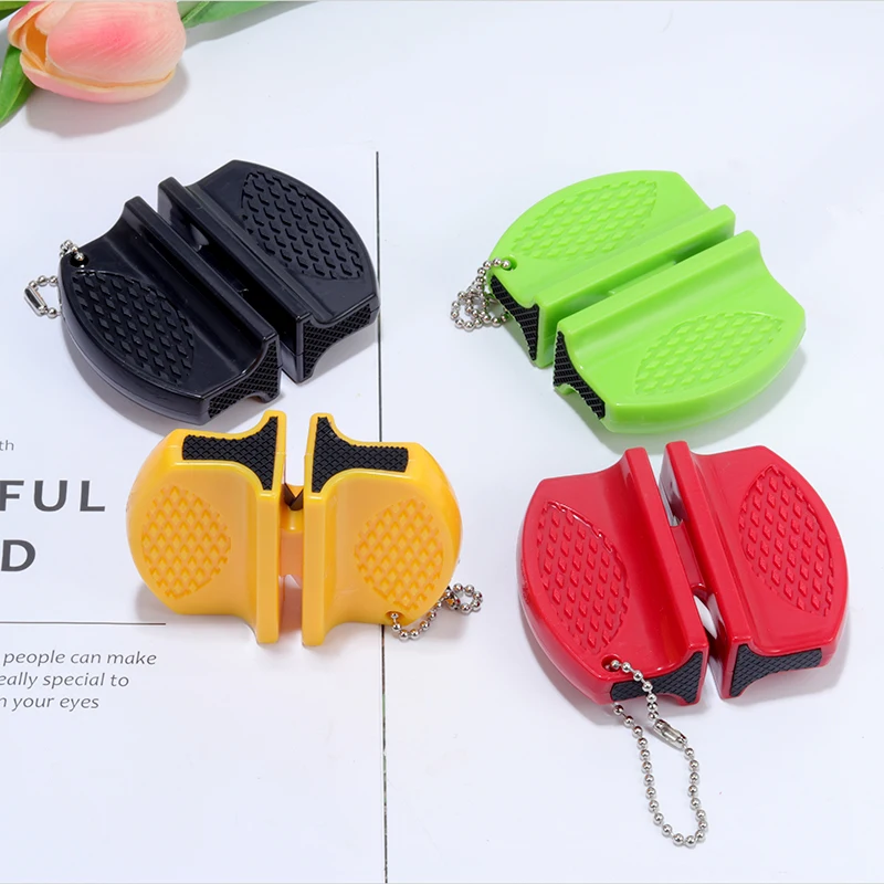 Портативная Мини точилка для кухонных ножей Керамическая кухонные инструменты