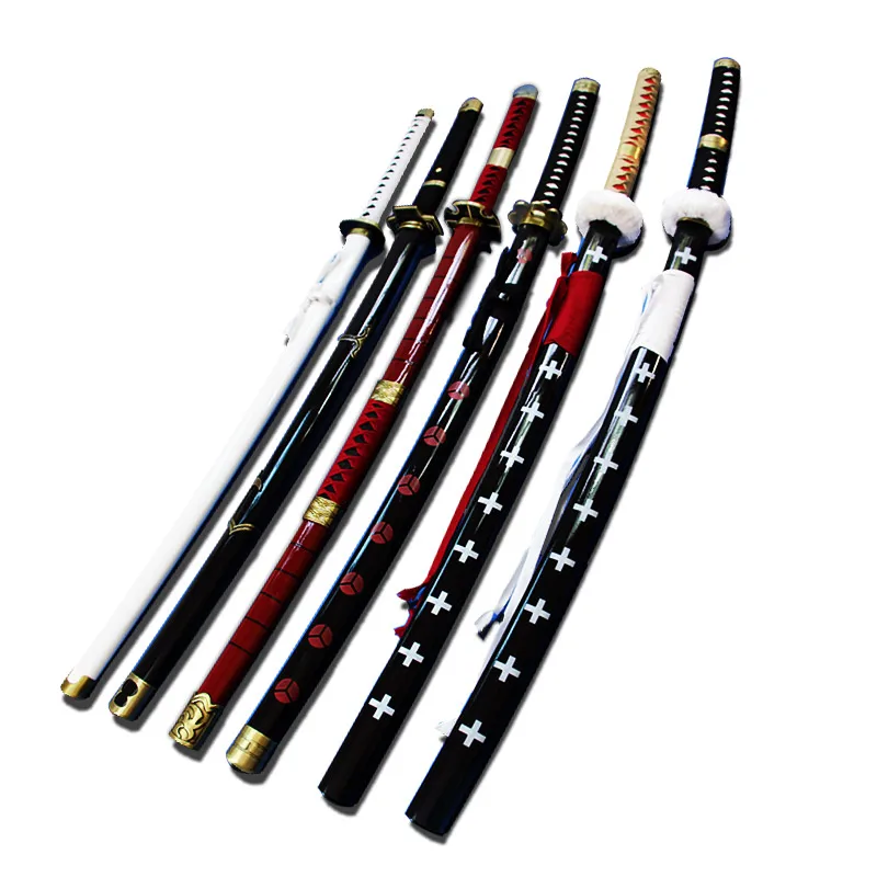 Cosplay steel Sword knife blade hapanese katana weapon Props One Piece Roronoa Zoro Trafalgar Law Anime shipping free | Дом и сад