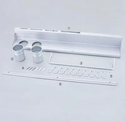 Smartlife с Алюминий Кухня стеллаж для хранения кладовая кастрюля Органайзер