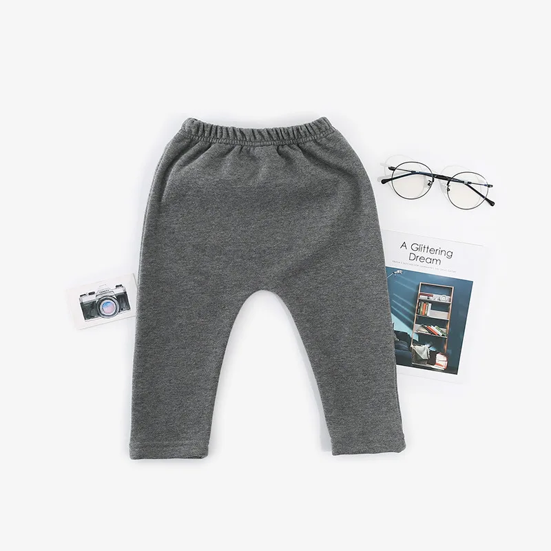 2018 осенние детские брюки с рисунками объемными большими карманами | Мать и