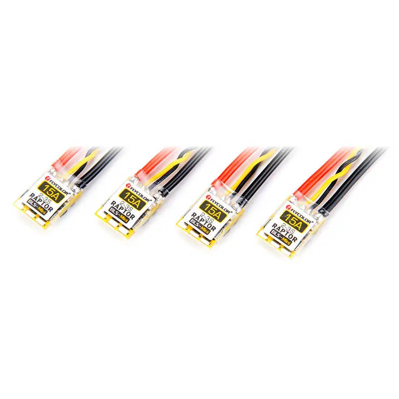 Raptor BLS Mini 15A 2 3s ESC EFM8BB21F16G MCU BLHeli S прошивка поддерживает Dshot150 Dshot300 Dshot600 для RC 90 150 мм