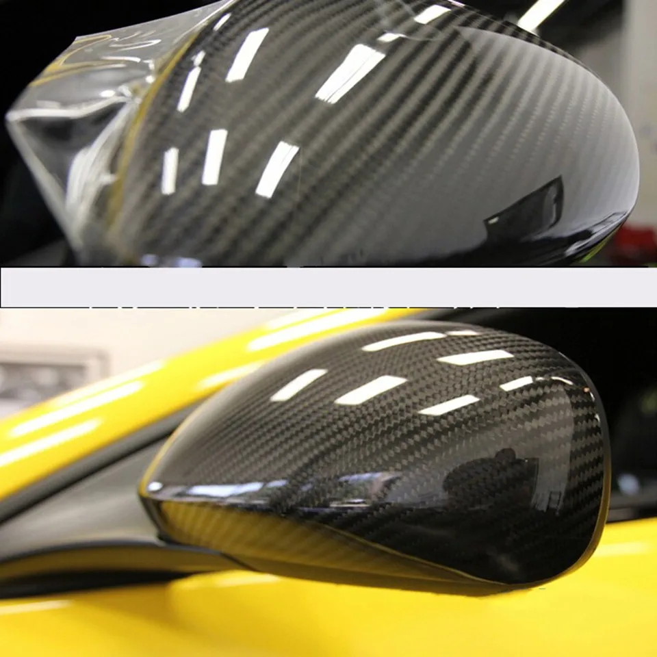 10 20cm 5D High Glossy Carbon Fiber Vinyl Film Car Styling Wrap Accessories FOR Porsche 918 Cayman Boxster 919 718 GT3 |