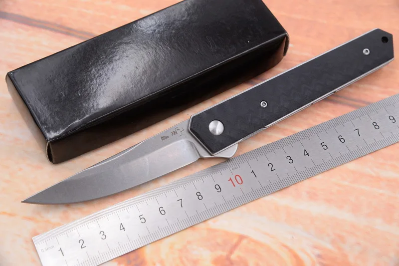 JUFULE Kwaiken G10 Ручка шарикоподшипник Флиппер складной тактика выживания vg10 Лезвие Открытый EDC Карманные Инструменты кухонный нож
