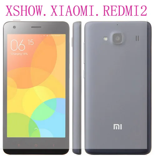 Original Xiaomi Redmi 2 Red Rice 2 Hongmi 4G LTE Cell Phone QualcommMSM8916 QuadCore  4.7'' 1GB RAM Dual SIM MIUI 6 Freeshipping